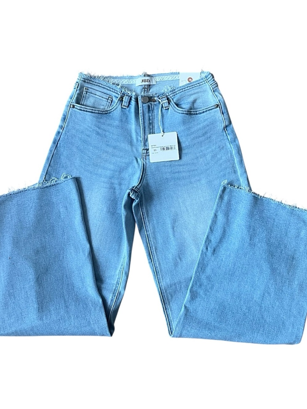 JBD Frayed Waistband Jeans Light Wash Size 29 NWT - Picture 5 of 9